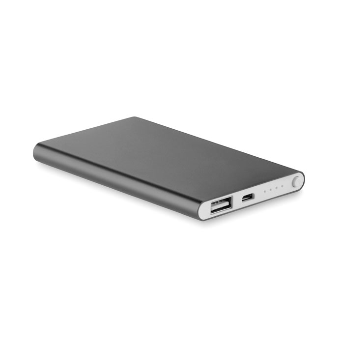 powerbank grijs